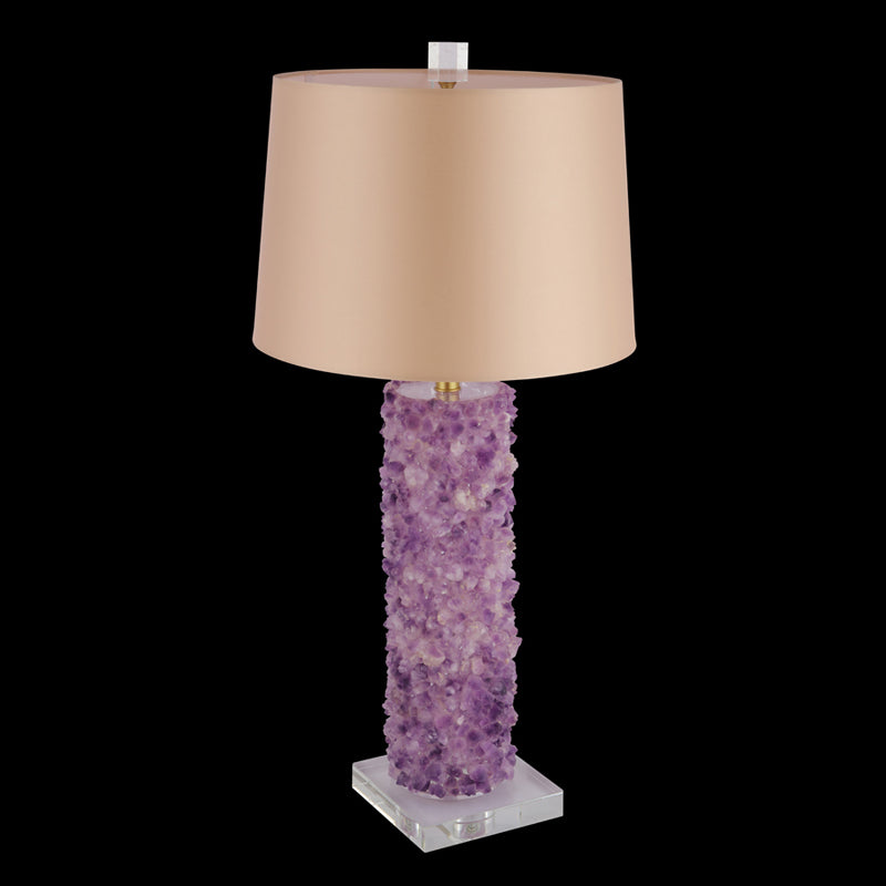 Amethyst crystal lamp handmade EVILLT 71050